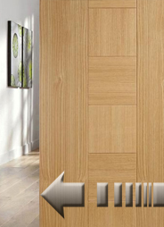 Soft stop for timber doors