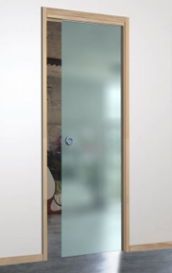 iMpero Slide pocket door kit for Frameless Glass