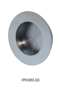 FPH1003-SSS Flush pull handle, Satin Stainless Steel