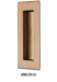 X88120-CU Rectangular flush pull handle, Copper
