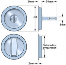 KARCHER EPD pocket door bathroom lock diagram 3