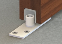 OPTIONAL 44347 Floor mounted guide for timber doors