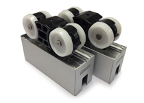 Rollers with 30mm glass clamps