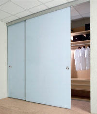 SAHECO SV45 / SV85 wardrobe gear for frameless glass sliding doors