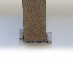 COBURN 3938 adjustable rattle-proof floor guide, 13mm rollers