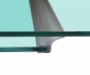 UNIFIN vertical seal for sliding glass doors
